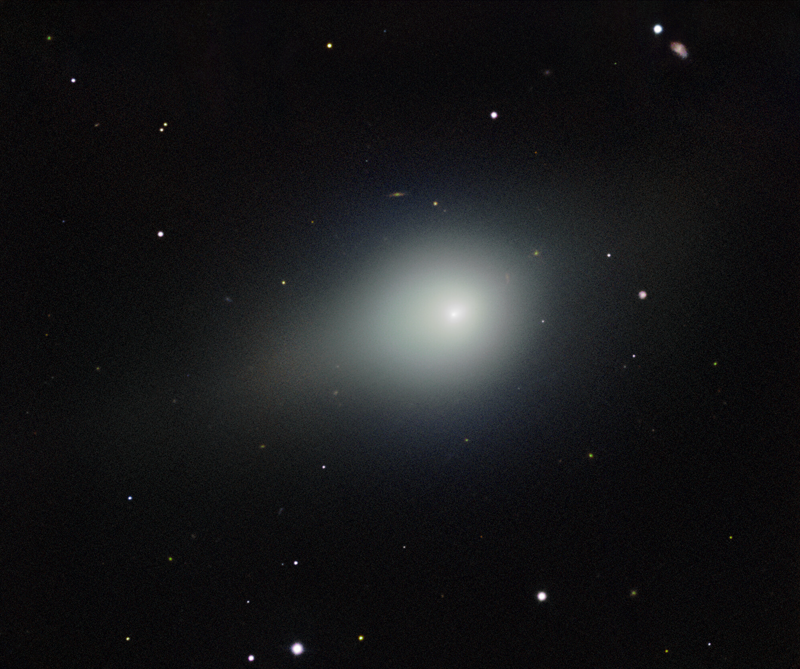 A deep Gemini North image of interstellar comet 3I/ATLAS, showing the fuzzy white coma surrounding a bright central nucleus against a background of distant stars. Image: NOIRLab / Gemini Observatory / NSF.
